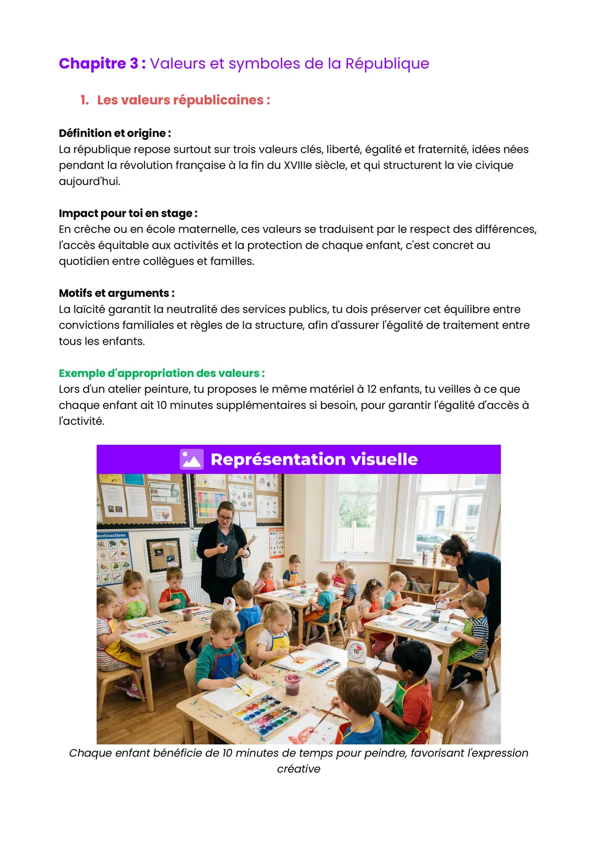 Example Fiche de Révision CAP AEPE